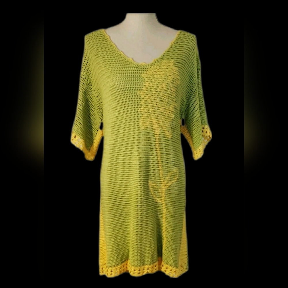Handmade crochet dress